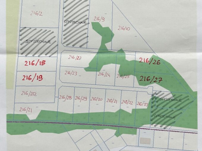Osiedle Stary Sad, działki budowlane Nasielsk